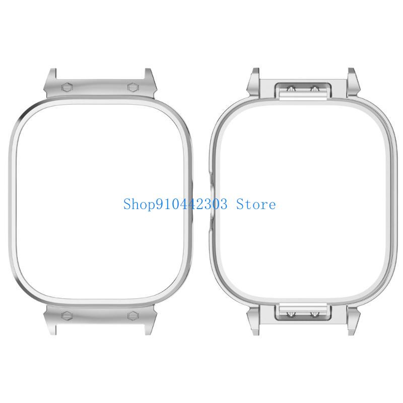 Luxury Watch Offers - 652F スマートウォッチファッションメタルフレームケースカバースキン時計 5 eSIM 20 ミリメートル幅バンド