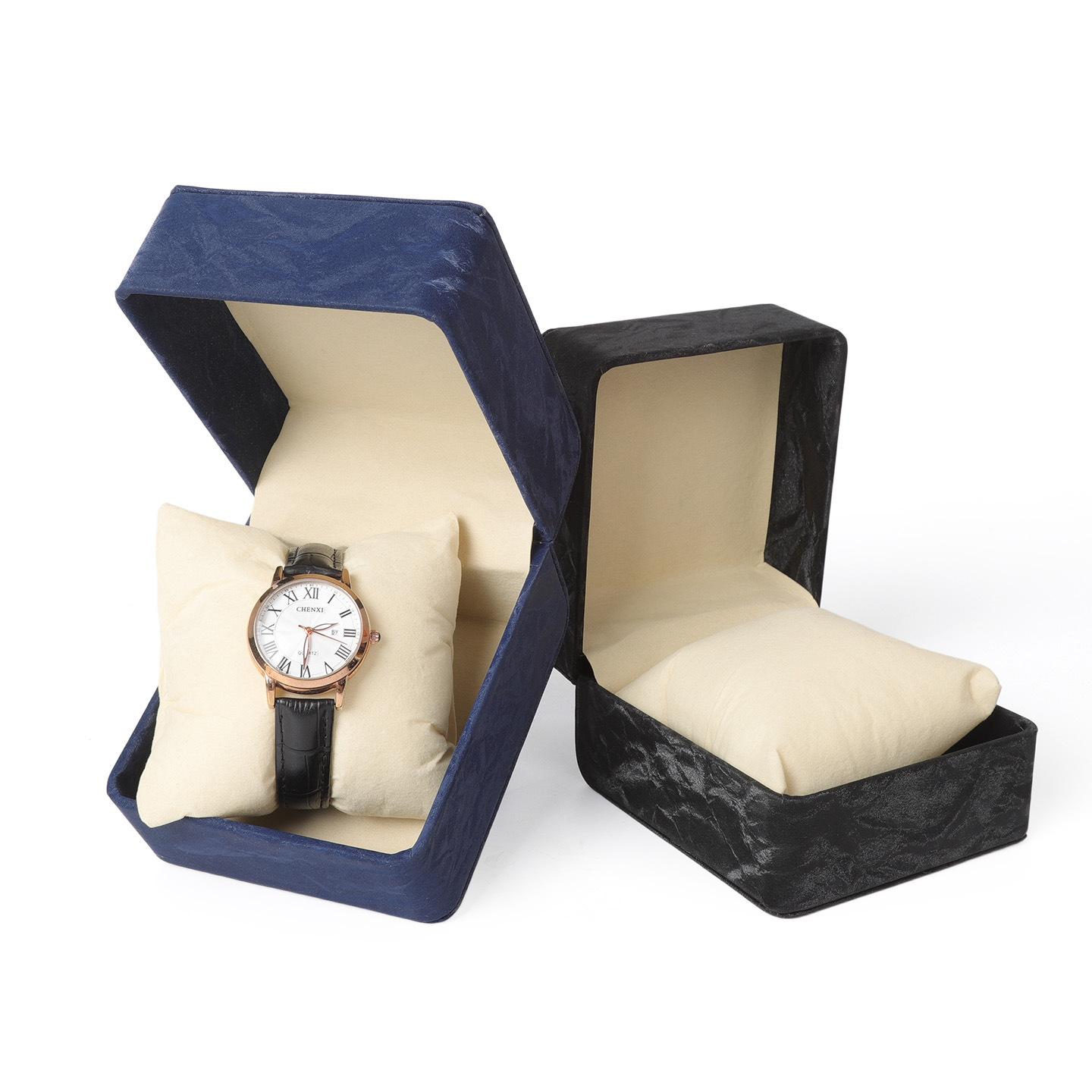 ラウンドコーナーPU腕時計ボックス、シングル腕時計ギフト包装 - Luxury Watch Packaging Box のレビューと価格