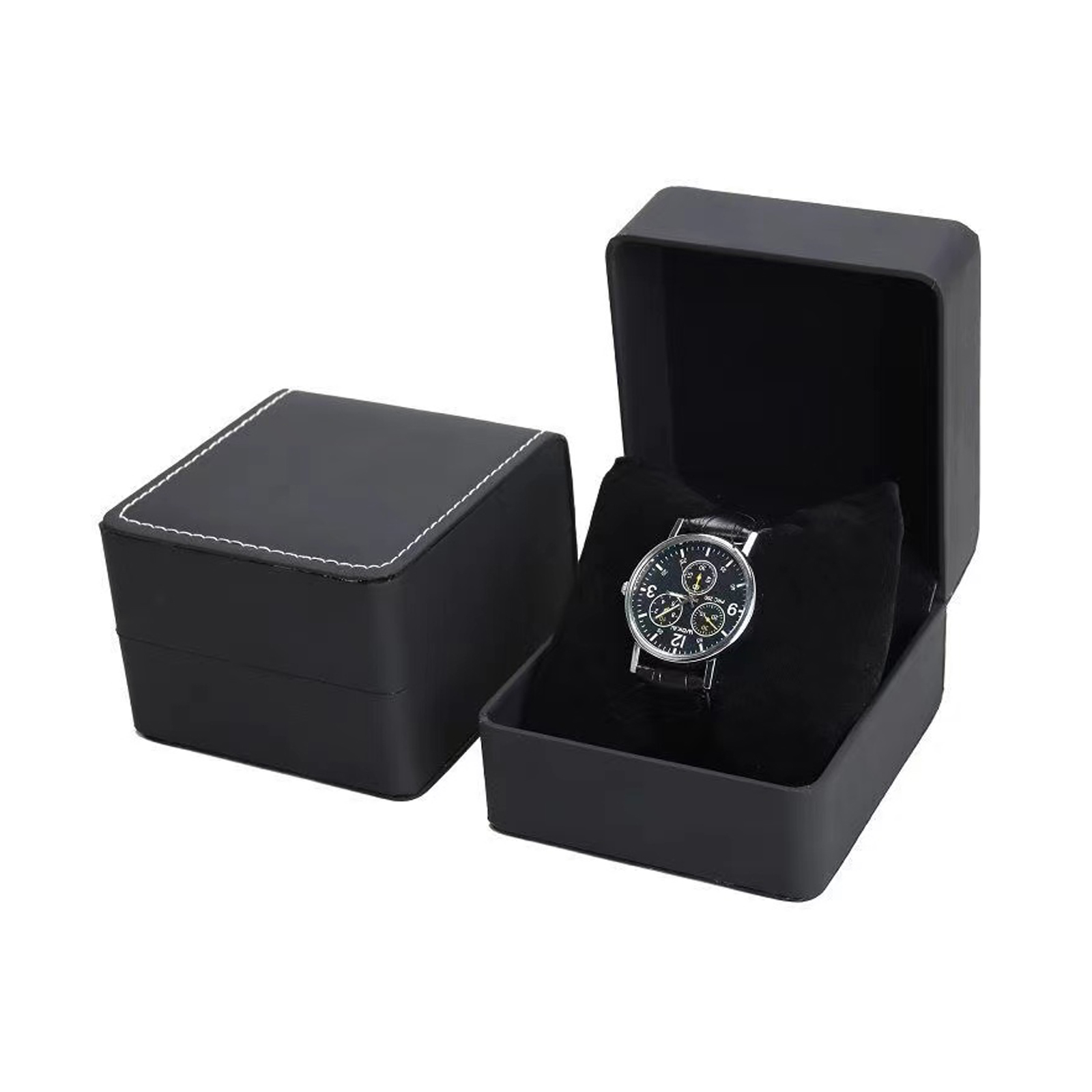 Lnofxas ブラック シングルウォッチ ギフトボックス  - Luxury Watch Packaging Box のレビューと価格
