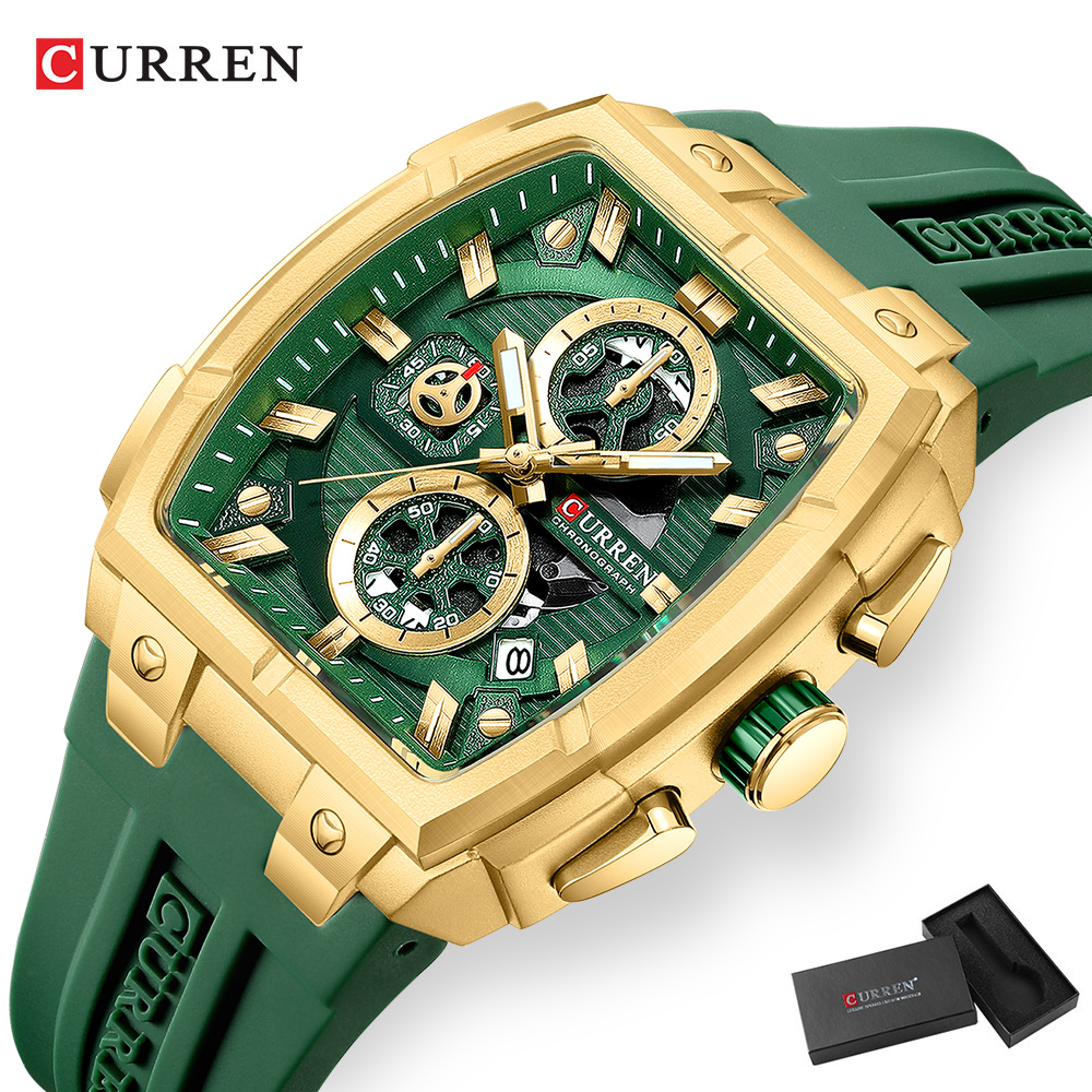 CURREN 高級ヴィンテージ腕時計 メンズ スポーツ クロ - Luxury Watch Japan のレビューと価格
