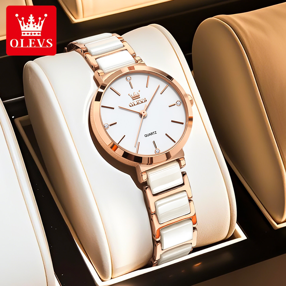 OLEVS 5877 レディース腕時計、人気商品、エレガント - Luxury Watch Japan のレビューと価格