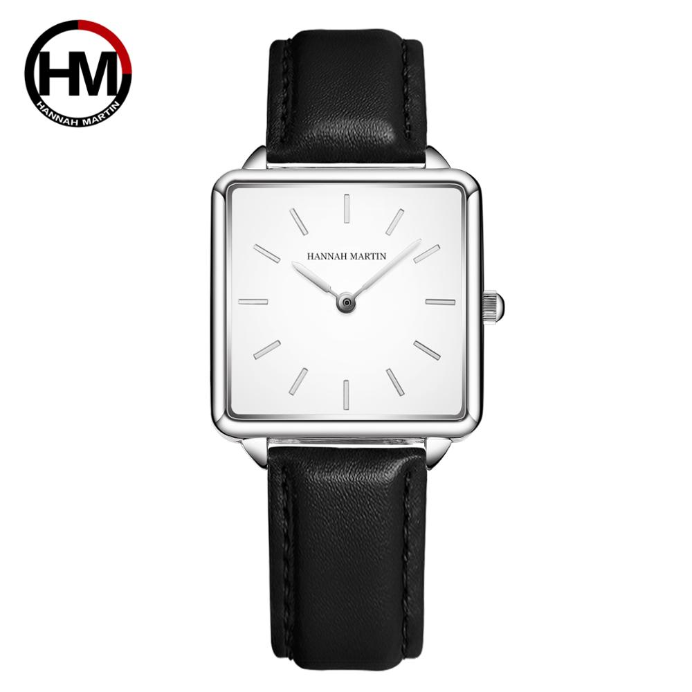 本革ストラップ日本クォーツムーブメントHM-108女性シンプ - Luxury Watch Japan のレビューと価格