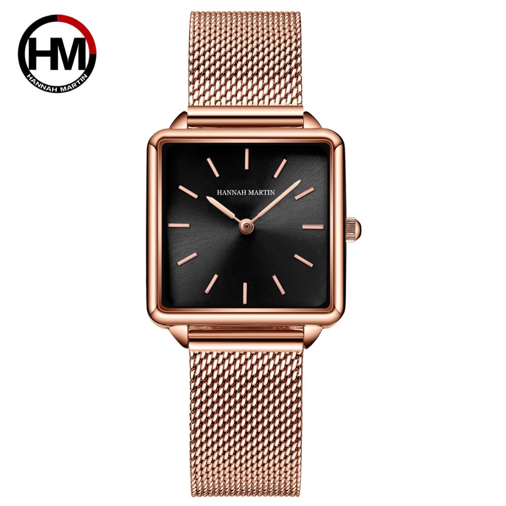 本革ストラップ日本クォーツムーブメントHM-108女性シンプ - Luxury Watch Japan のレビューと価格