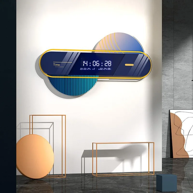 クリエイティブ高級壁掛け時計モダンなデザイン電子デジタルサイ - Luxury Watch In China のレビューと価格