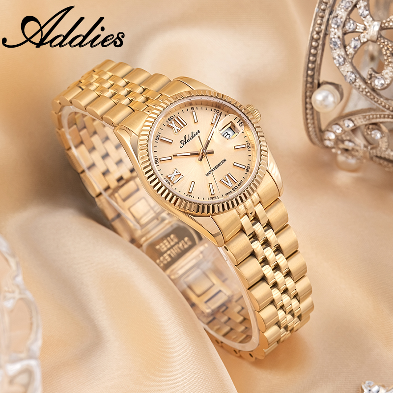 Addies 高級女性腕時計サファイアクリスタルステンレス鋼 - Luxury Watch Packaging Box のレビューと価格