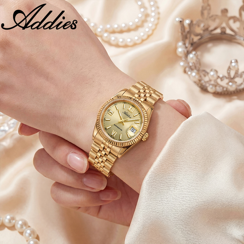 Addies 高級女性腕時計サファイアクリスタルステンレス鋼 - Luxury Watch Packaging Box のレビューと価格