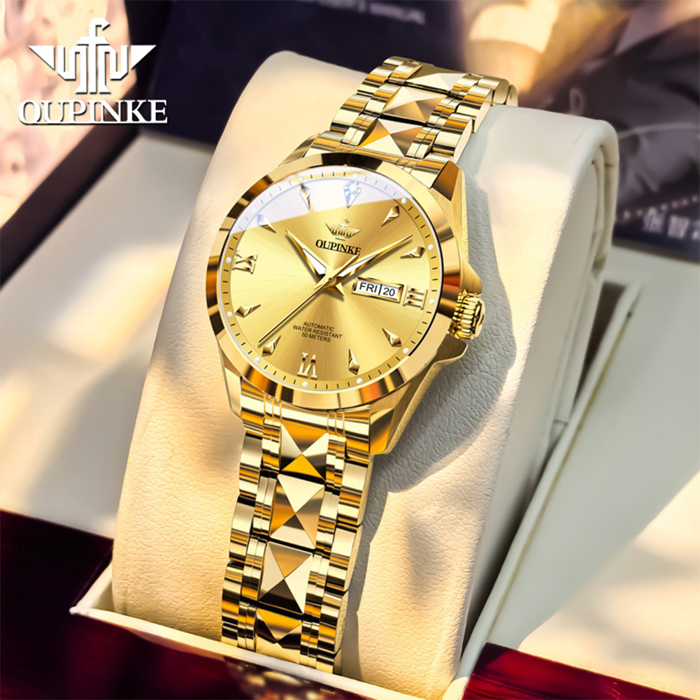 OUPINKE 3306 本物のダイヤモンド レディース腕時 - Luxury Watch Japan のレビューと価格