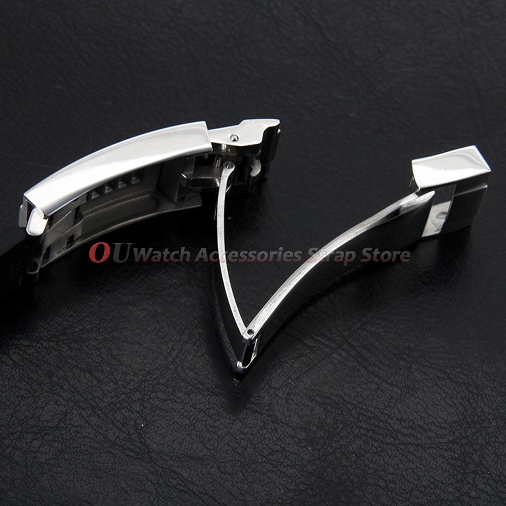 9mmx16mm ステンレス鋼デプロイメントクラスプ ロレッ - Luxury Watch Online のレビューと価格